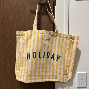 Sezane Holiday Tote Bag